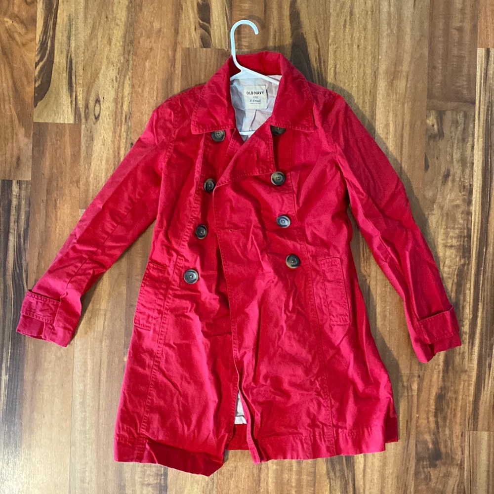 Woman’s red coat XS